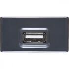 Módulo Para Tomada Usb Bivolt Tramontina 1,5 A Grafite