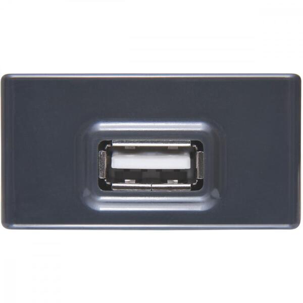 Módulo Para Tomada Usb Bivolt Tramontina 1,5 A Grafite