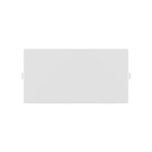 Módulo Placa Cega Branca 2 Peças Sleek Margirius