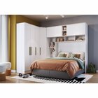 Módulo Ponte Casal Wood  Branco Line