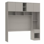 Módulo Ponte Casal Wood  Níquel