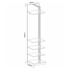 Módulo Prateleiras E Suportes Guarda Roupa Closet Modulado Sm