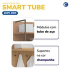 Módulo Prateleiras E Suportes Guarda Roupa Closet Modulado Sm