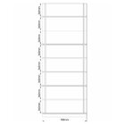 Módulo Prateleiras Guarda Roupa Closet Modulado Angelin