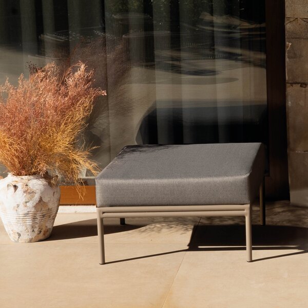 Módulo Puff 70x70cm Refúgio Cabecasa Madeiraoriginals Champan