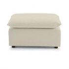 Módulo Puff Para Sofá Modular Hug 85cm Cabecasa Madeiraorigin