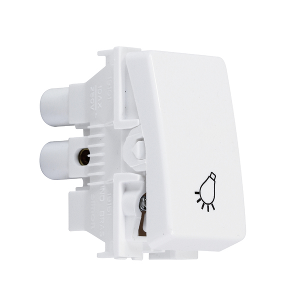 Módulo Pulsador para Minuteria 10A Branco S19 Simon