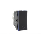 Módulo Pulsador Campainha 2A 220V Preto Pial Plus+   