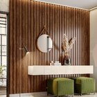 Módulo Ripado 265x50cm Isabela Belaflex Palisandro