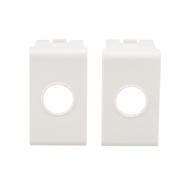 Módulo Saída De Fio Com 2 Unidades Branco Decor Schneider