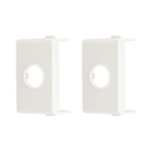 Módulo Saída De Fio Com 2 Unidades Branco Decor Schneider