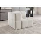 Módulo Sofá  3 Lugares Bouclé Nude