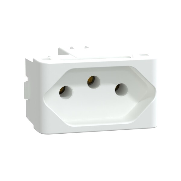 Módulo Tomada 10A Branco Lunare UP Schneider