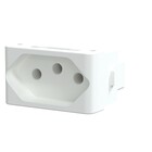 Módulo Tomada 10A Branco Lunare UP Schneider