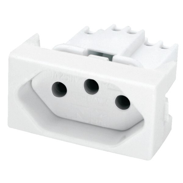 Módulo Tomada 10a - Perlex Nova Aros - 7211