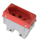 Módulo Tomada 20a 250v Vermelho Tramontina para Linha Liz Lux