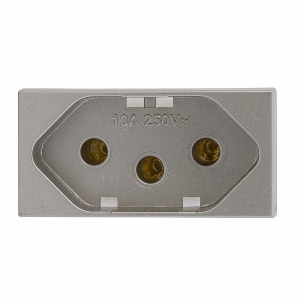 Módulo Tomada 2p+t 10A InovaproClass Titanium Alumbra