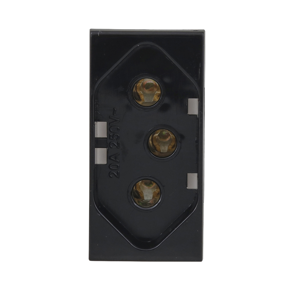 Módulo Tomada 2p+t 20A InovaproClass Black Piano Alumbra