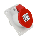 Módulo de Tomada Industrial 380V (440V) 2+T Vermelho Newkon Steck