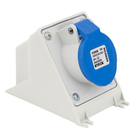 Módulo Tomada Sobrepor Industrial 220V 2+T Azul Newkon Steck