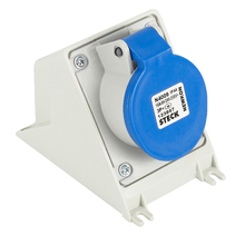 Módulo Tomada Sobrepor Industrial 220V 3+T Azul Newkon Steck