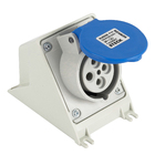 Módulo Tomada Sobrepor Industrial 220V 3+T Azul Newkon Steck