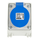 Módulo Tomada Sobrepor Industrial 220V 3+T Azul Newkon Steck