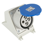 Módulo Tomada Sobrepor Industrial 380V(440V) 3+T Azul Newkon Steck