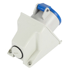 Módulo Tomada Sobrepor Industrial 380V(440V) 3+T Azul Newkon Steck