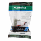 Módulo Tomada USB 2A Champagne Inova Pro Class Alumbra