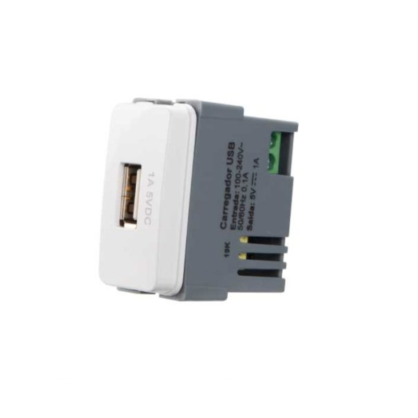 Módulo Tomada Usb Carregador 1a B3 Margirius