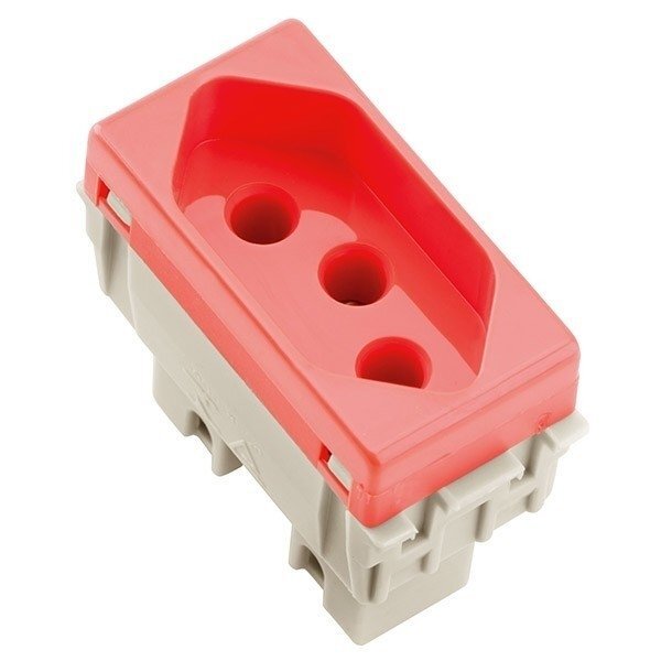 Módulo Tomada Vermelho 20a - Tramontina Liz - 57115033