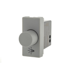 Módulo Dimmer Rotativo LED/FLC Bivolt Cinza Pial Plus+ 