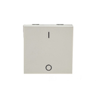 Módulo Interruptor Bipolar Simples 25A 220V Branco Pial Plus+   