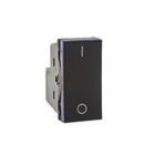 Módulo Interruptor Bipolar Simples 220V Preto Pial Plus+       