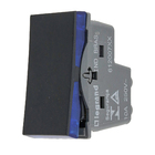 Módulo Interruptor Intermediário 220V Preto Pial Plus+       