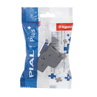 Módulo Interruptor Intermediário Branco Pial Plus+        