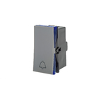 Módulo Pulsador Campainha B.AUTO Cinza Pial Plus+      