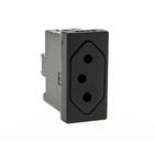 Módulo Tomada 10A Movel 220V  Preto Pial Plus+  