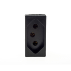 Módulo Tomada 20A 220V Preto Pial Plus+  