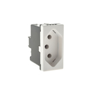 Módulo Tomada 2P+T 10A 220V Branco Pial Plus+   
