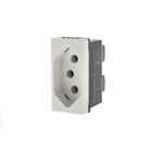 Módulo Tomada 2P+T 20A 220V Branco Pial Plus+  