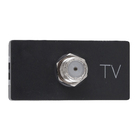 Módulo Tomada Antena Tipo F Preto Pial Plus+    