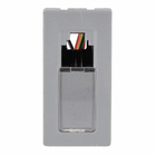 Módulo Tomada Telefonia RJ11 4 Fios Cinza Pial Plus+   