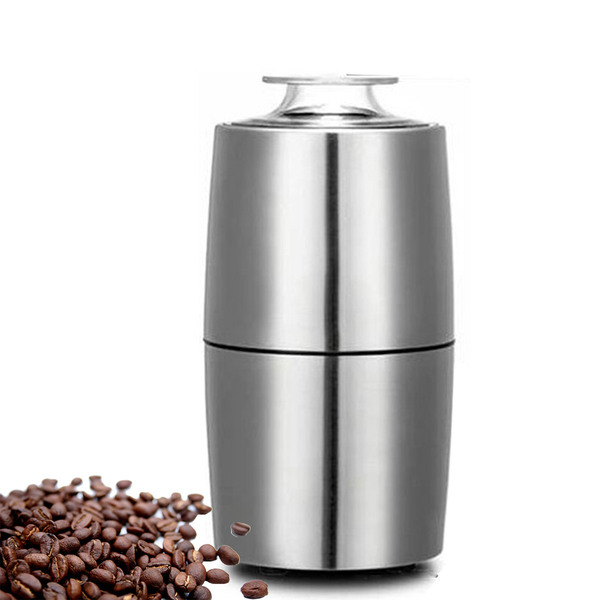 Moedor De Cafe Eletrico Graos 230w Inox Especiarias Cafeina P