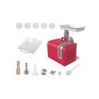 Moedor De Carne E Extrusora Pro Anodilar Boca Nº8 1/3 Cv Verm