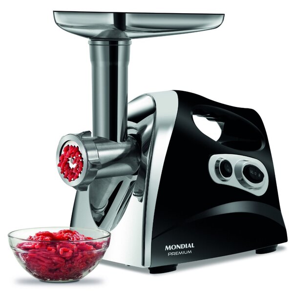 Moedor De Carne Elétrico Mondial Mc-03 Premium