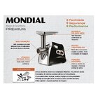 Moedor de Carne Elétrico Mondial Premium MC-03 500W 127V
