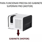 Moedor De Carne Extrusor Acessório Gabinete Supermix Pro And
