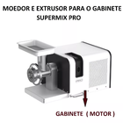 Moedor De Carne Extrusor Acessório Gabinete Supermix Pro And